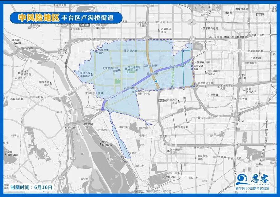 一图看全北京43个中高风险区