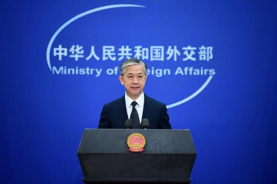 美官员接连访台，外交部：必将采取正当反制措施，包括针对有关个人   环球网